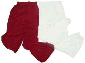 Pantalones Rojo/Blanco